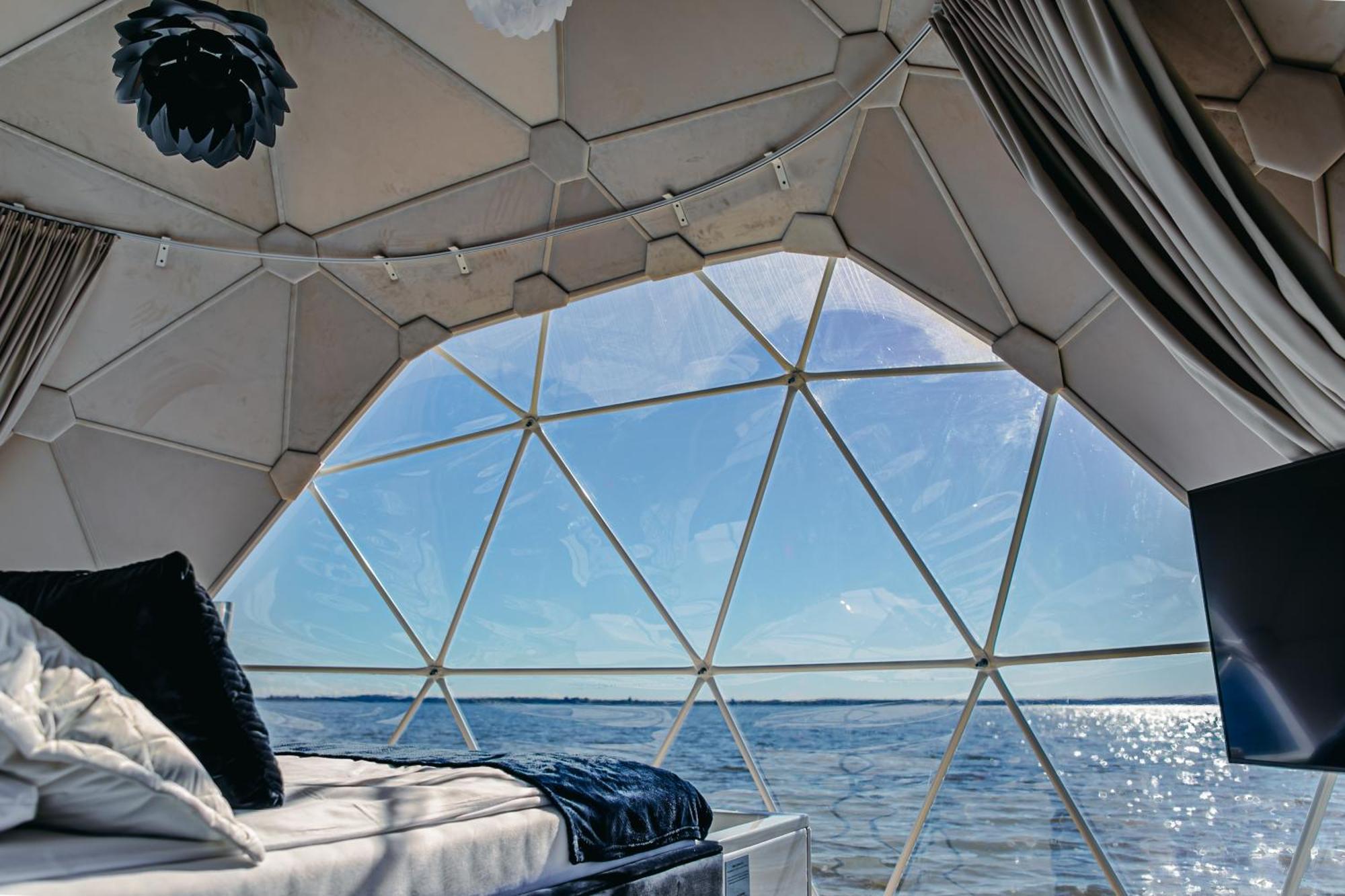 Grand Ht Houseboats - Domki Na Wodzie - Sauna, Jacuzzi, Kominek Mielno  Cameră foto