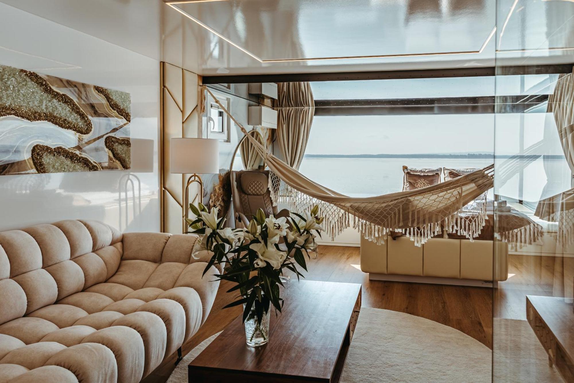 Grand Ht Houseboats - Domki Na Wodzie - Sauna, Jacuzzi, Kominek Mielno  Cameră foto